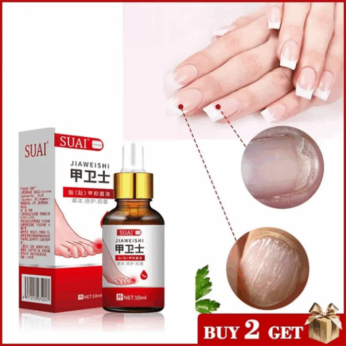 Jiaweishi Herbal Antibacterial Nail Solvent Serum 10Ml - Image 7